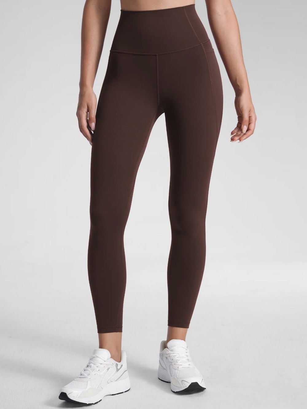 CRZ Yoga Butterluxe Pocket Legging 25'' in Hot Fudge Brown